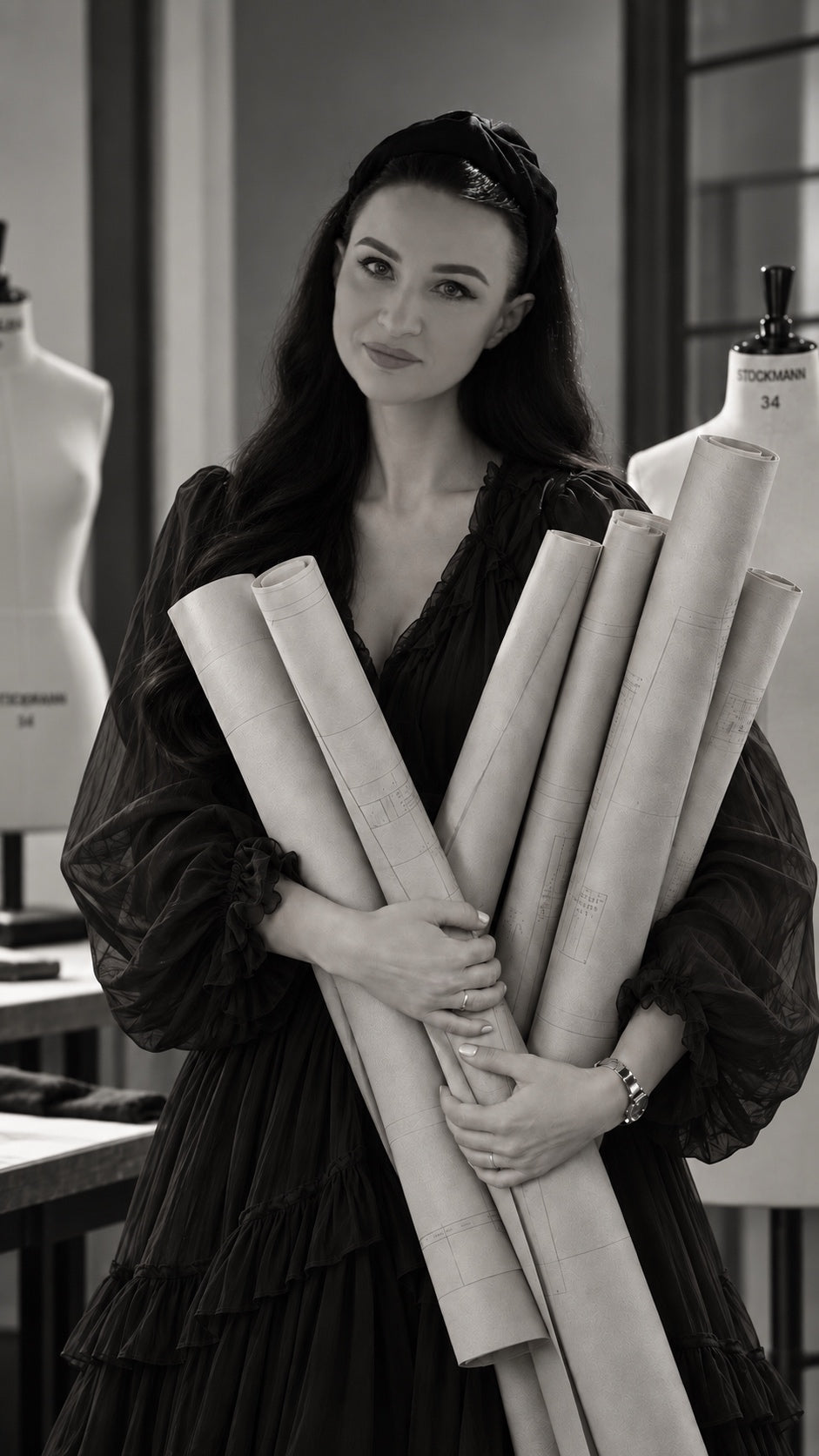 Agata (morena), diseñadora y cofundadora